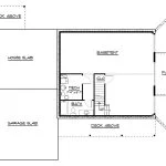 CHD-1842 Country House Plan – Basement Floor Plan