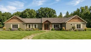 CHD-1846 Country House Plan – Front Elevation