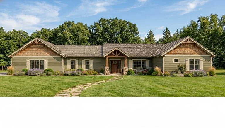 CHD-1846 Country House Plan – Front Elevation