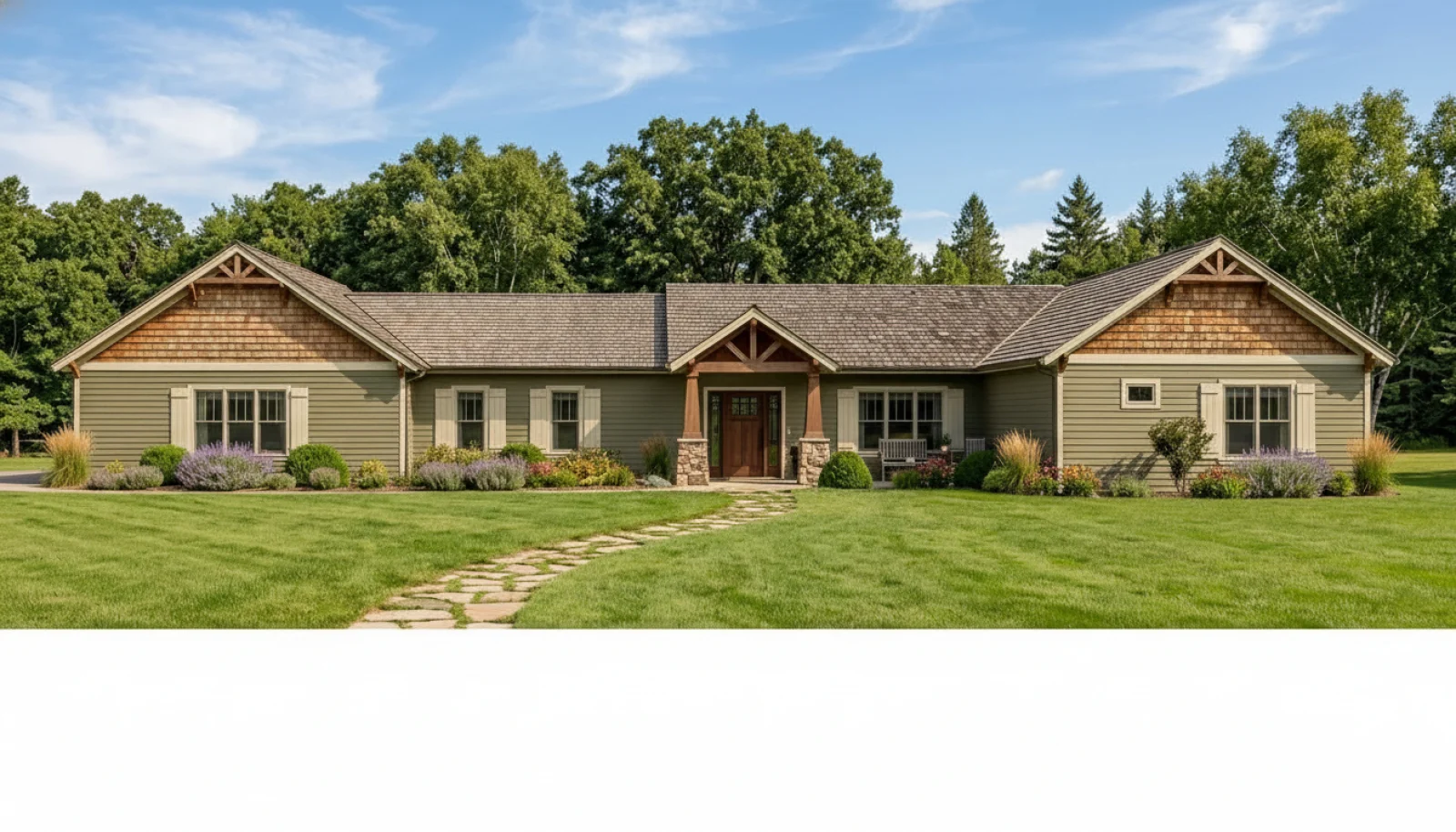CHD-1846 Country House Plan – Front Elevation
