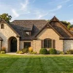 CHD-13104 Country House Plan – Front Elevation