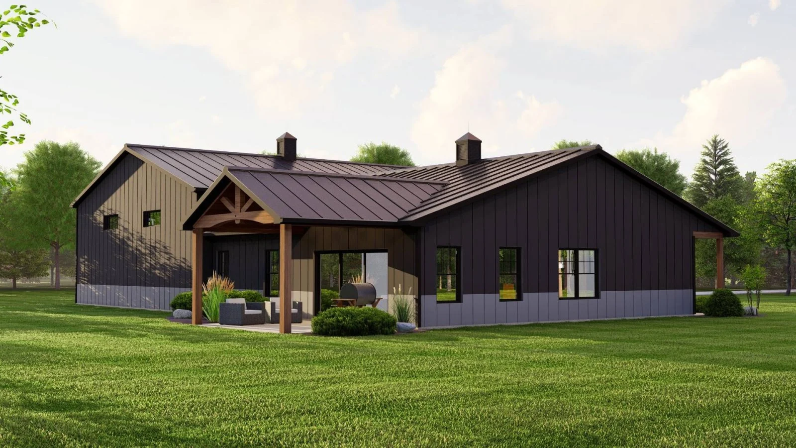 CHD-22218 Barndominium House Plan – Photo 2