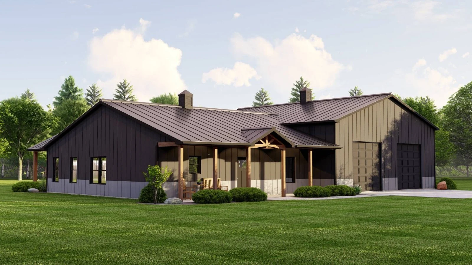 CHD-22218 Barndominium House Plan – Photo 3