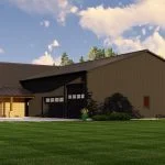 CHD-22187 Barndominium House Plan – Photo 4