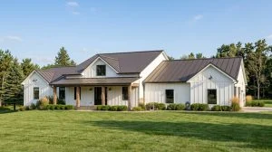 CHD-22202 Country House Plan – Front Elevation