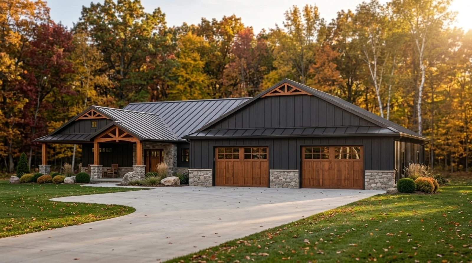 CHD-22119 Country House Plan – Front Elevation