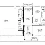 CHD-22100 Barndominium House Plan – First Floor Plan