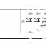 CHD-22100 Barndominium House Plan – Second Floor Plan