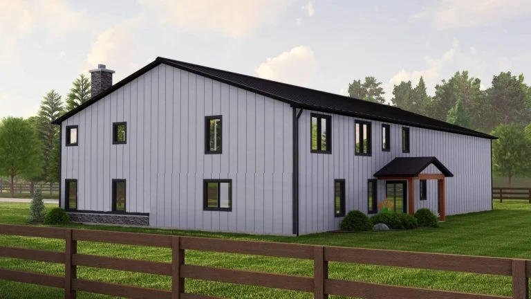 CHD-22100 Barndominium House Plan – Photo 18