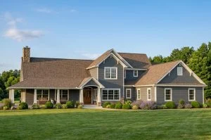 CHD-0821 Colonial House Plan – Front Elevation
