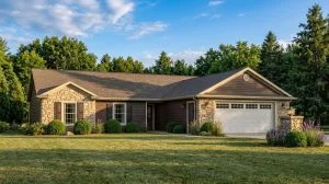 CHD-0831 Colonial House Plan – Front Elevation