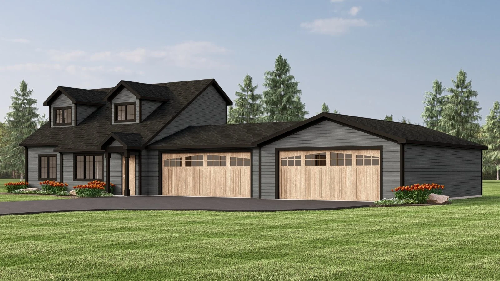 CHD-1202 Beach House Plan – Photo 2