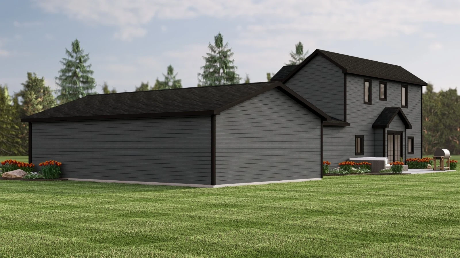 CHD-1202 Beach House Plan – Photo 3