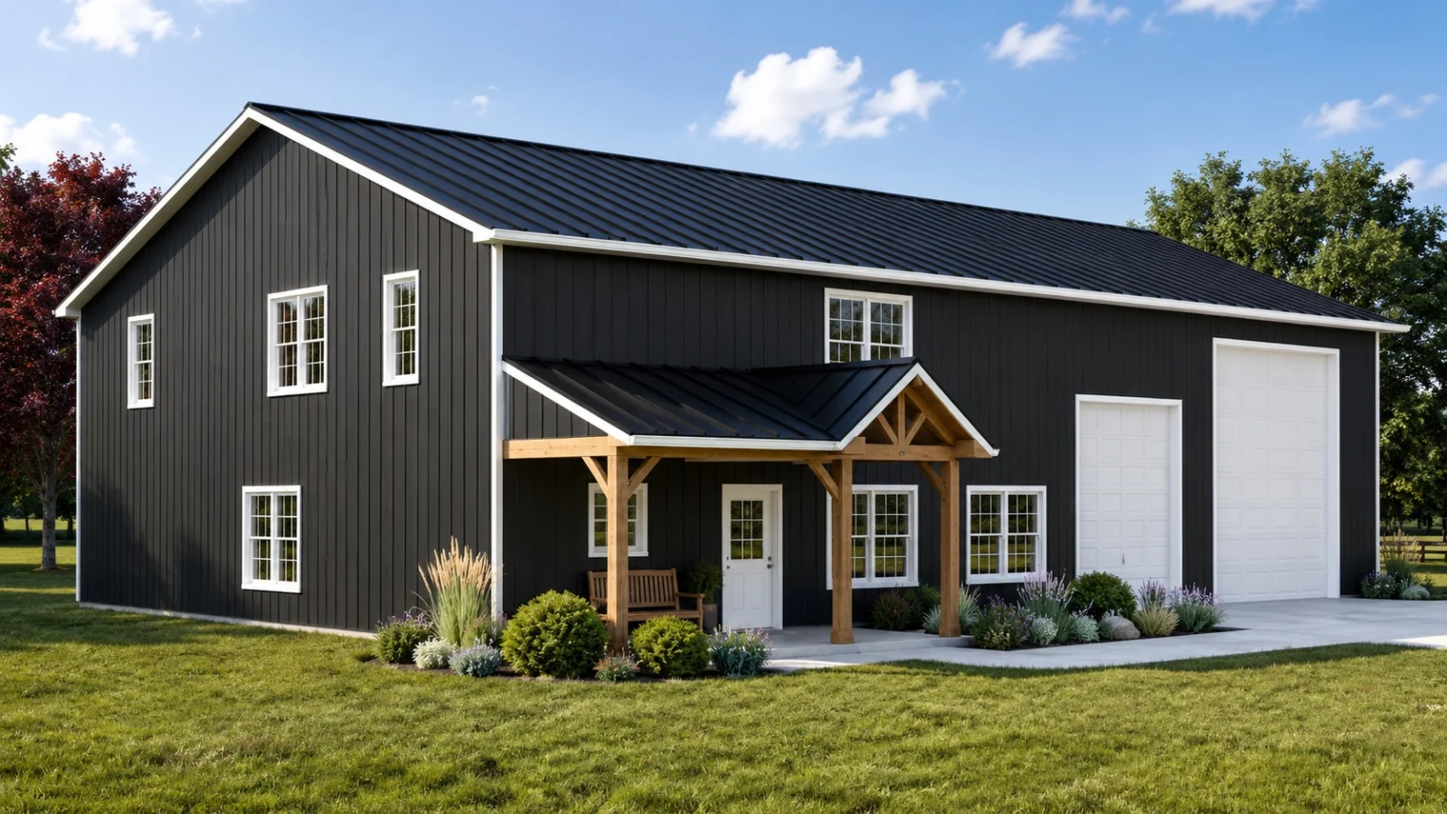 CHD-1256 Barndominium House Plan – Photo 2