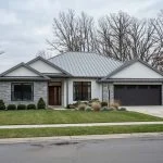 CHD-13125 Colonial House Plan – Front Elevation