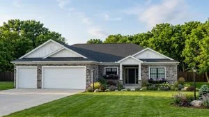 CHD-13127 Colonial House Plan – Front Elevation