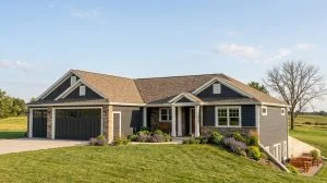 CHD-1314 Colonial House Plan – Front Elevation