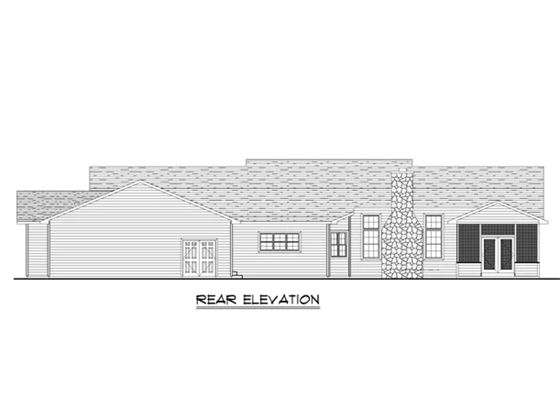 CHD-1321 Colonial House Plan – Photo 2
