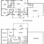 CHD-1354 Colonial House Plan – Main Floor Plan