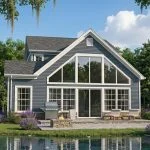 CHD-1355 Colonial House Plan – Photo 1
