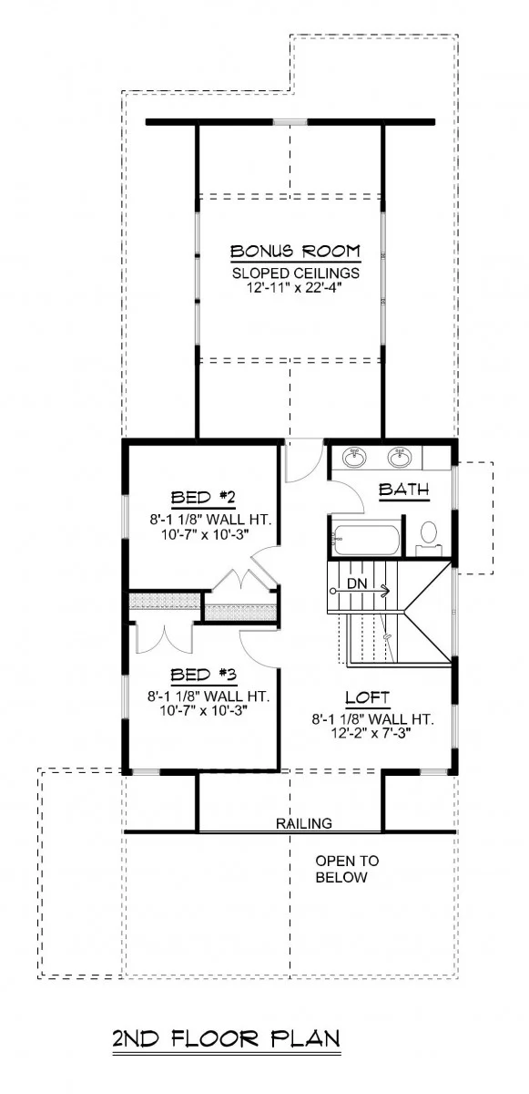 CHD-1355 Colonial House Plan – Photo 2