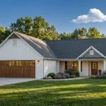 CHD-1356 Colonial House Plan – Front Elevation