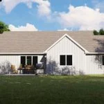 CHD-1356 Colonial House Plan – Photo 2