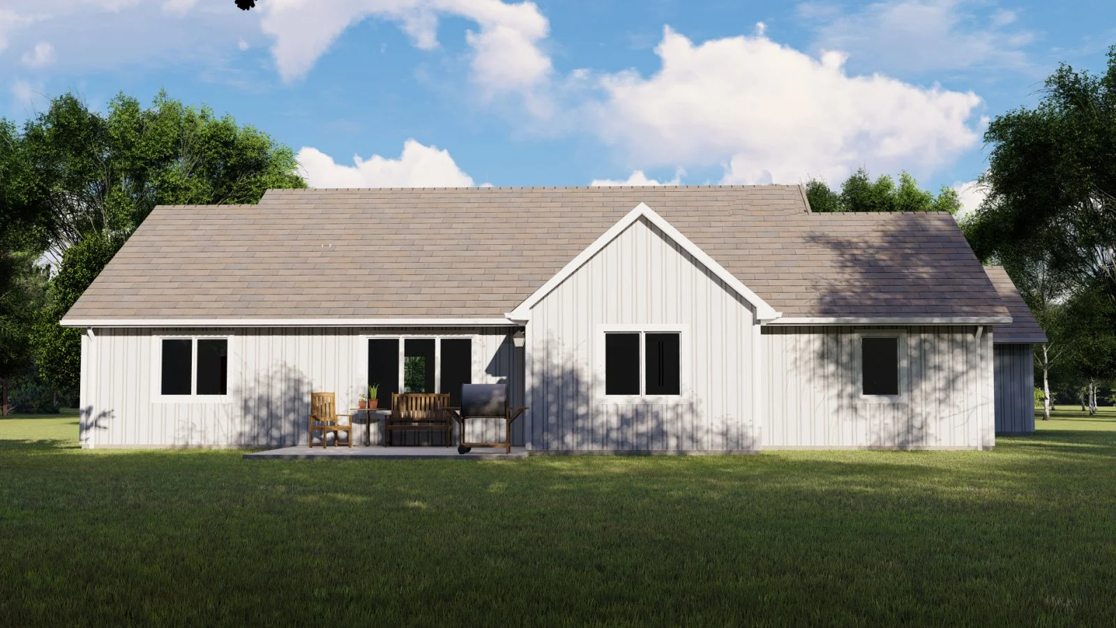 CHD-1356 Colonial House Plan – Photo 2