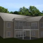 CHD-1362 Colonial House Plan – Photo 2