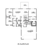 CHD-14102 Country House Plan – Main Floor Plan