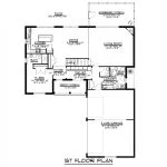CHD-14106 Beach House Plan – First Floor Plan