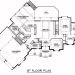 CHD-14110 Country House Plan – Main Floor Plan