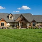 CHD-14110 Country House Plan – Front Elevation
