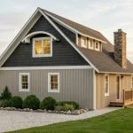 CHD-14121 Beach House Plan – Front Elevation