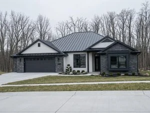 CHD-1419 Colonial House Plan – Front Elevation