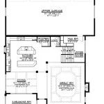 CHD-1423 Beach House Plan – First Floor Plan