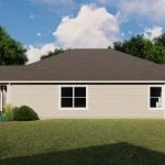 CHD-1443 Colonial House Plan – Photo 1