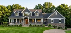CHD-1445 Cottage House Plan – Front Elevation