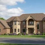 CHD-1448 European House Plan – Front Elevation
