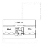 CHD-1456 Country House Plan – Second Floor Plan