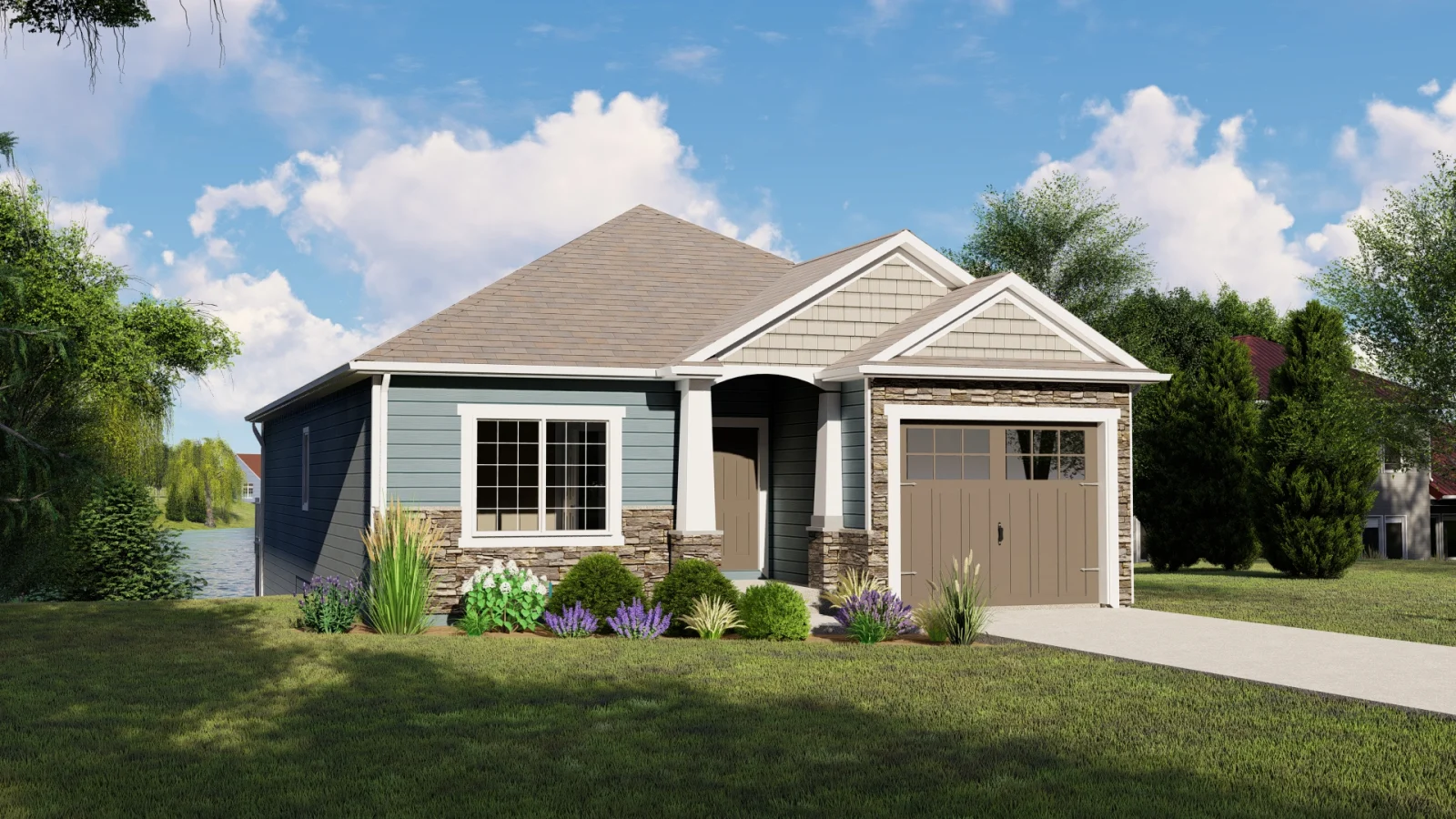 CHD-1481 Beach House Plan – Photo 1