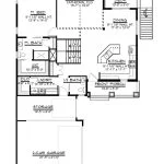 CHD-1490 Beach House Plan – First Floor Plan