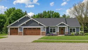 CHD-1493 Colonial House Plan – Front Elevation