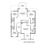CHD-1506 Beach House Plan – Second Floor Plan