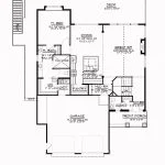 CHD-1510 Beach House Plan – Main Floor Plan