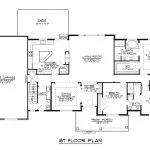 CHD-1522 Country House Plan – Main Floor Plan