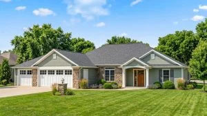 CHD-1530 Country House Plan – Front Elevation
