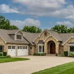 CHD-1536 Country House Plan – Front Elevation