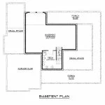 CHD-1537 Country House Plan – Basement Floor Plan