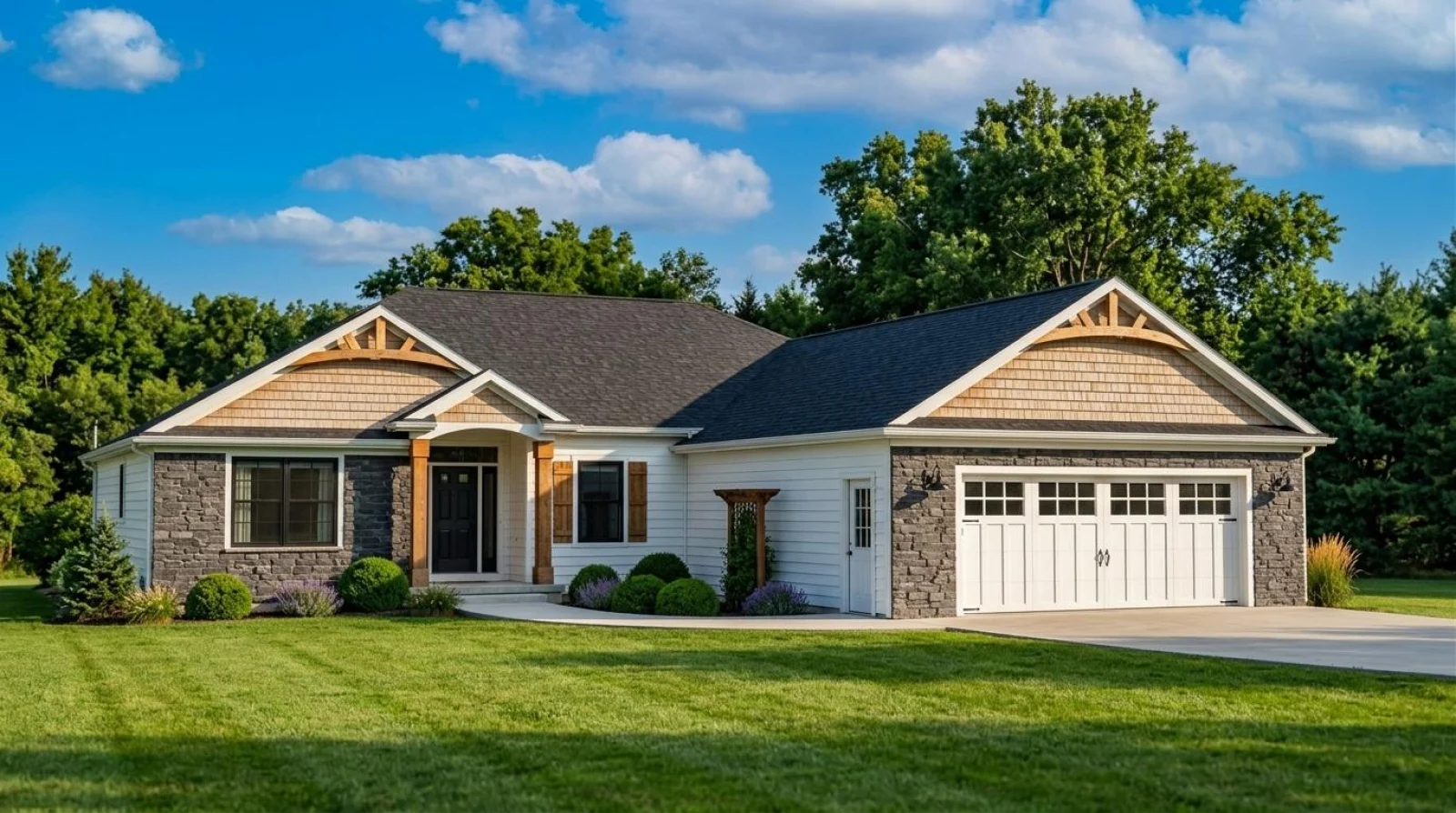 CHD-1539 Country House Plan – Front Elevation